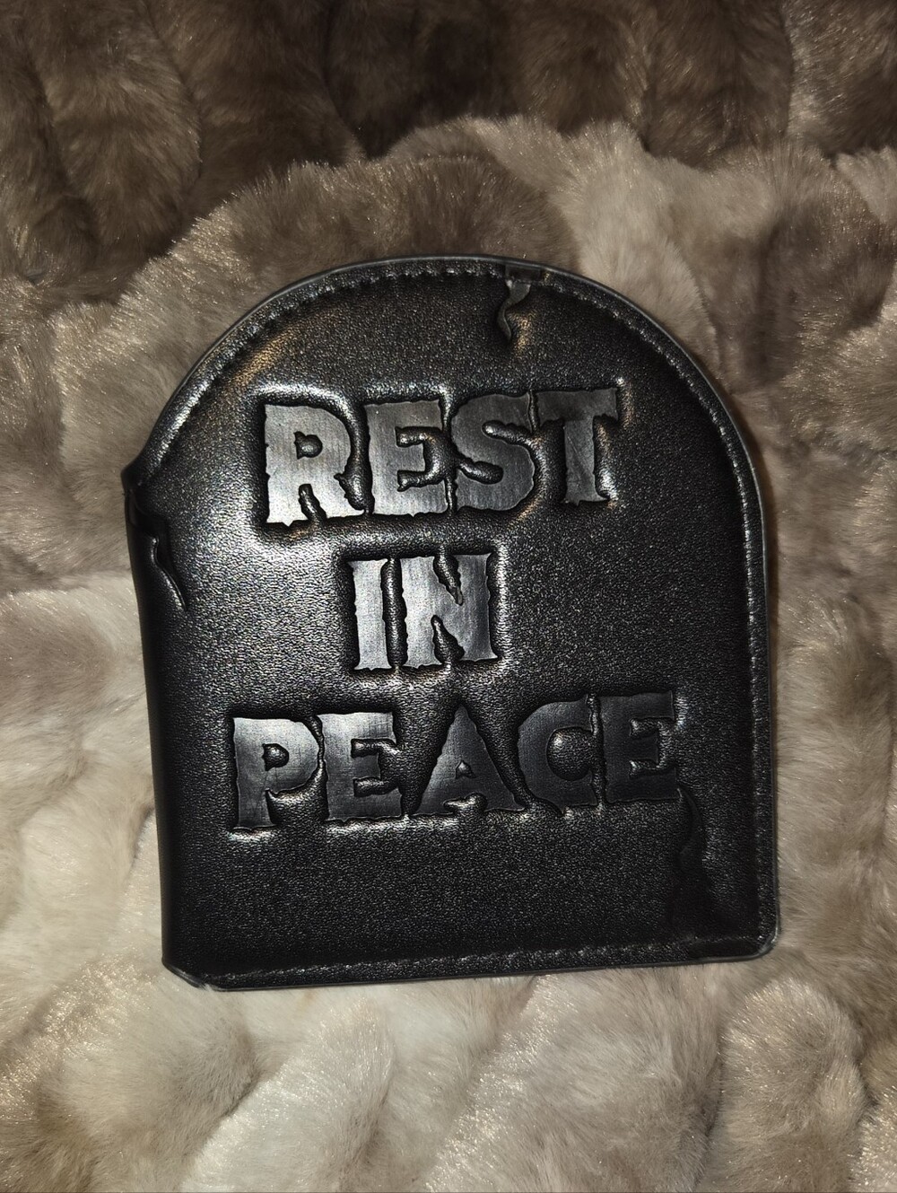 Love, Pain & Stitches Tombstone Wallet - Picture 2 of 5